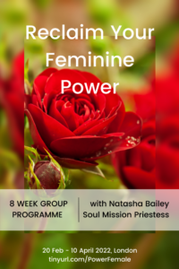 Reclaim Your Feminine Power Red Rose