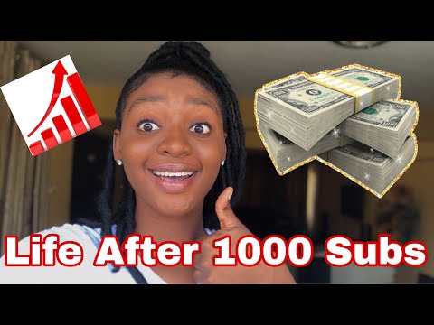 The TRUTH about what happens when you hit 1000 subscribers | Monetization| Exponential Growth