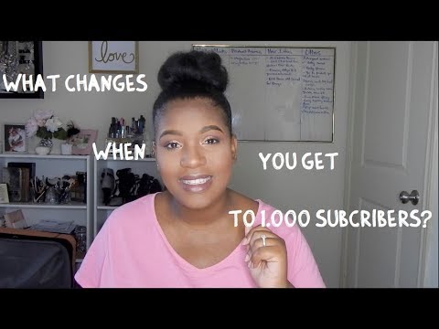WHAT HAPPENS WHEN YOU HIT 1,000 SUBSCRIBERS?!