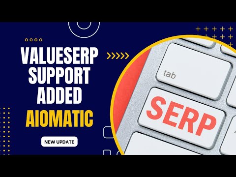 ValueSERP Support Added to Aimogen – cheap alternative for SerpAPI